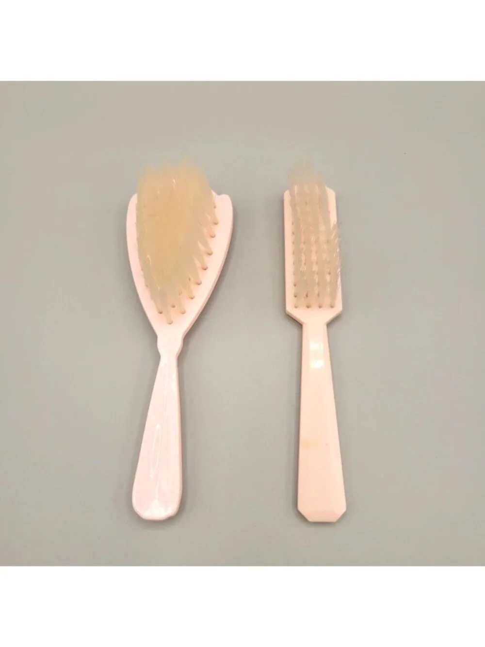 Our Baby Snapshot Mini Album Baby Fine Bristle Hair Brushes Pink Floral